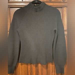 Zara black mock turtleneck sweater.